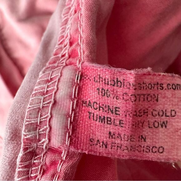 Chubbies pink salmon shorts size medium - Picture 5 of 6